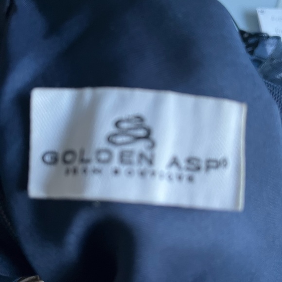 Navy Blue Embellished Prom Dress - Picture 3 of 3